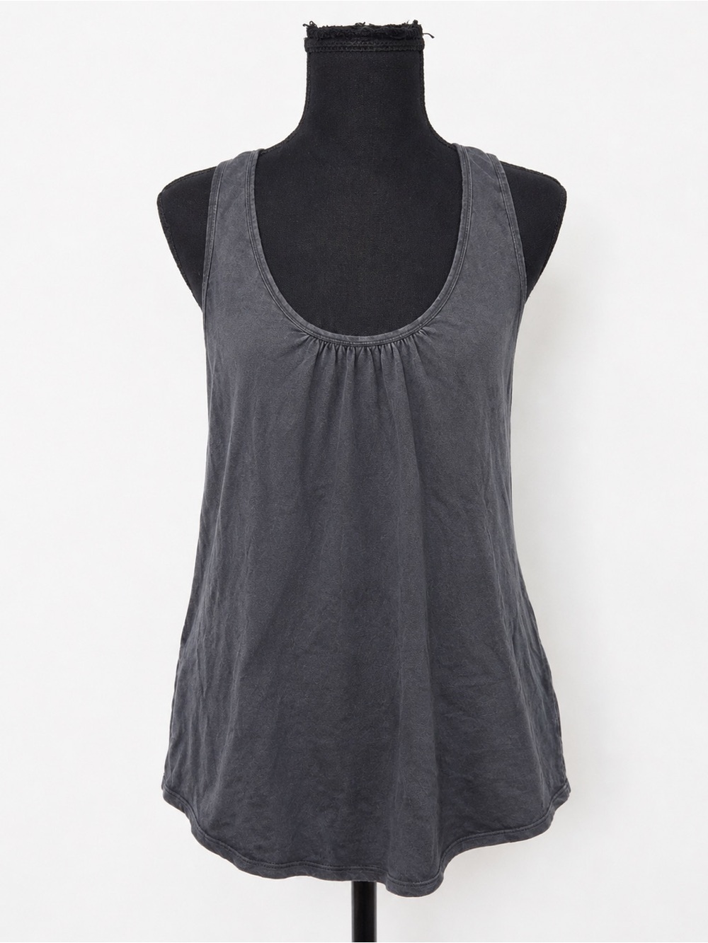 Forever 21 Dark Gray Scoop Neck Tank